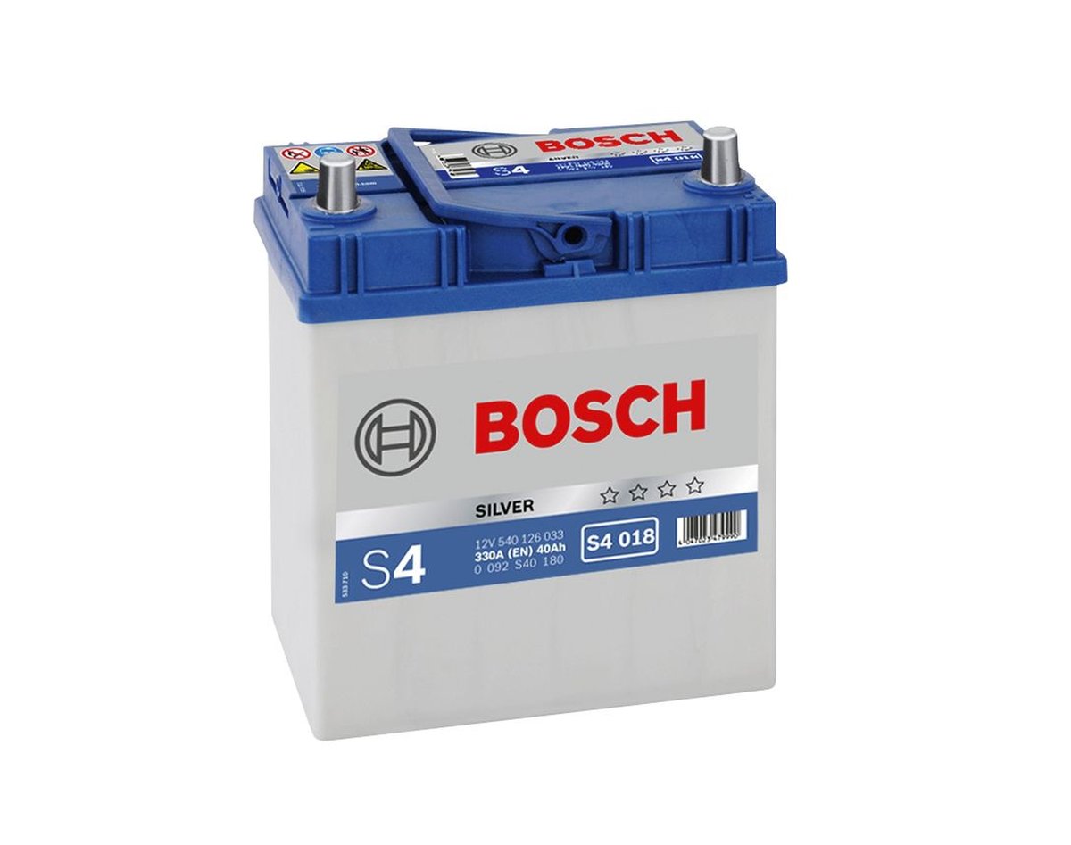 Bosch Starterbatterie S4 12V 40Ah 330A CHEVROLET Matiz, 0092S40180